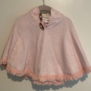 Infant Girls Hooded Poncho